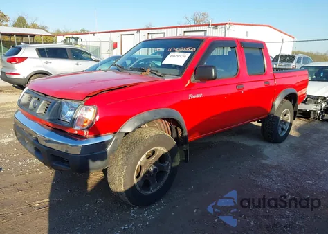 2000 Nissan Frontier Se-V6/Xe-V6 from USA, damaged, VIN 1N6ED27Y7YC352534